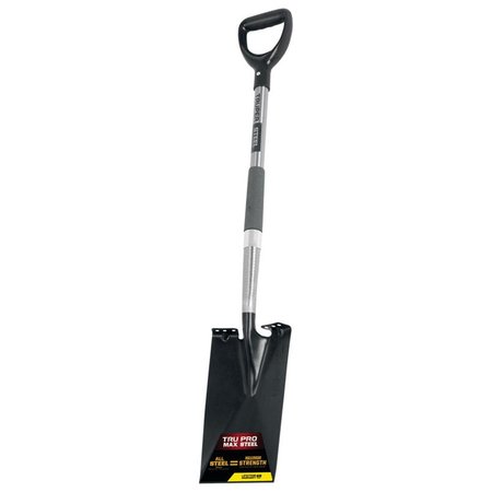 TRUPER 10 x 7.25 x 27 in. D-Handle Garden Spade Steel Steel, Assorted TR5115